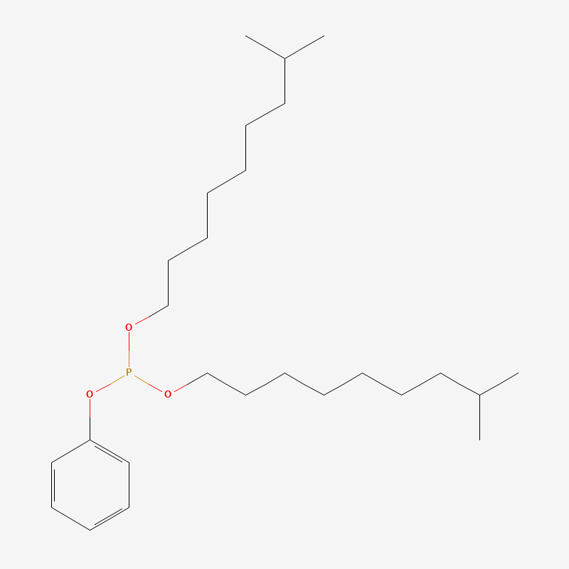 Diisodecyl phenyl phosphite structure