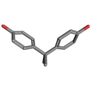 Bisphenol A structure
