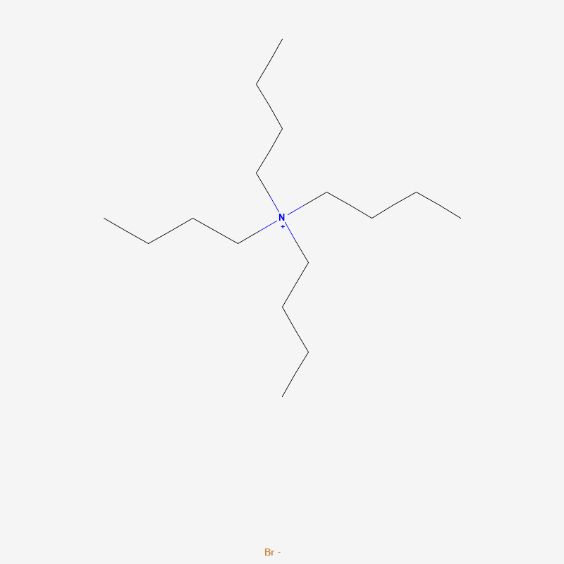 tetrabutylazanium bromide structure